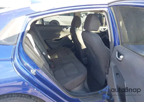 2019 Hyundai Ioniq Hybrid Blue from USA, damaged, VIN KMHC65LCXKU168802